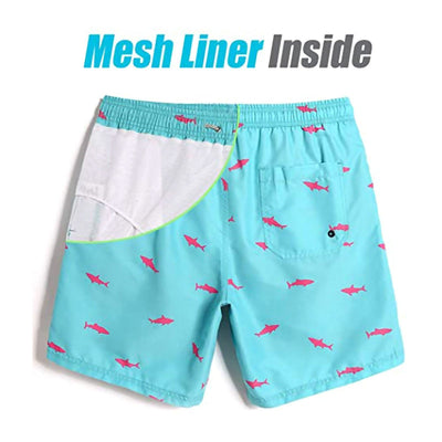 BLISSFUL Casual Swimwear Beach Shorts Men - Elanique