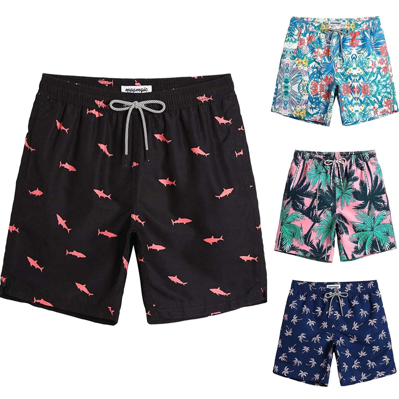 BLISSFUL Casual Swimwear Beach Shorts Men - Elanique