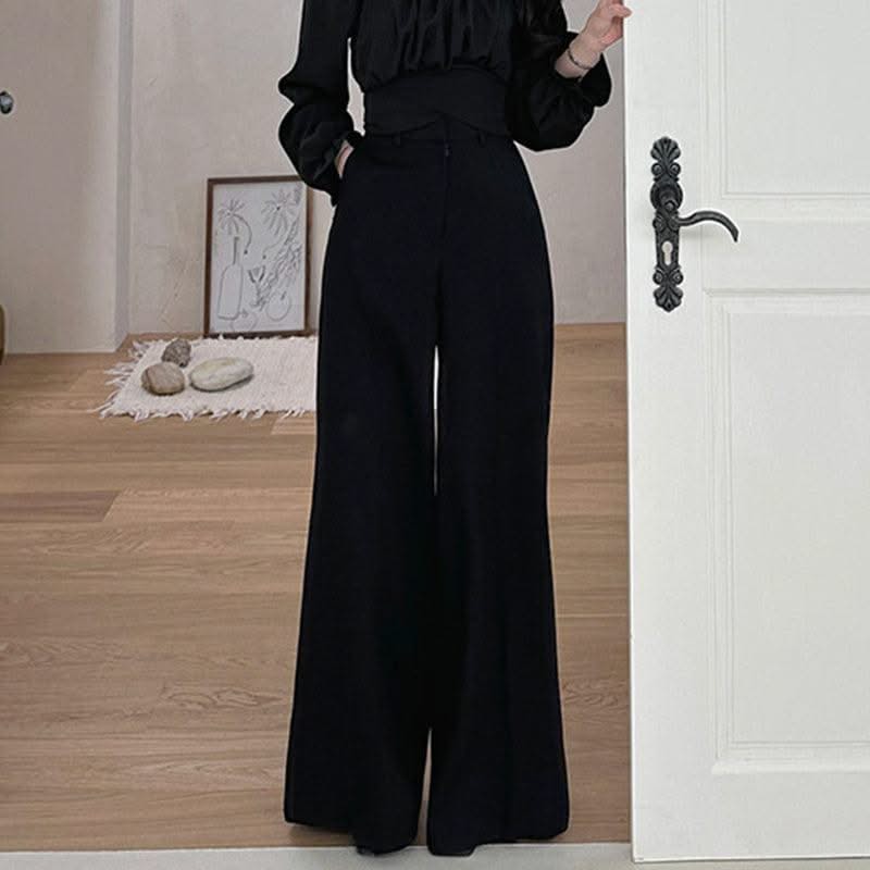 Hanging Wide Leg Mopping Pants Casual Pants Women - Elanique