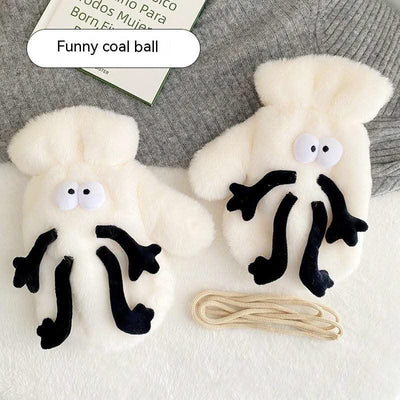 Plush Warm Gloves