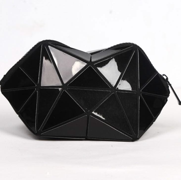 Fashion Geometric Cosmetic Bag For Women Zipper Bag - Elanique