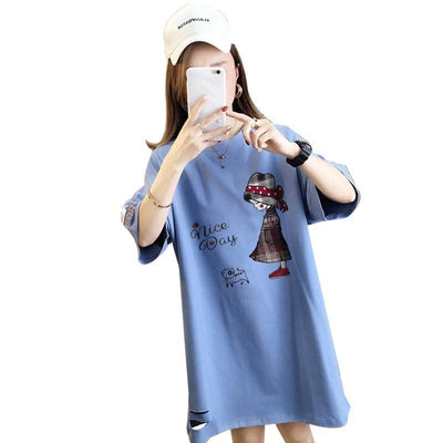 Short Sleeved t-shirts On Lnstagram For Women - Elanique