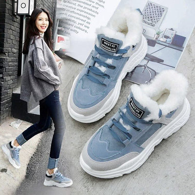 EXCLUSIVE Trifle shoes sneakers cotton shoes for women - Elanique