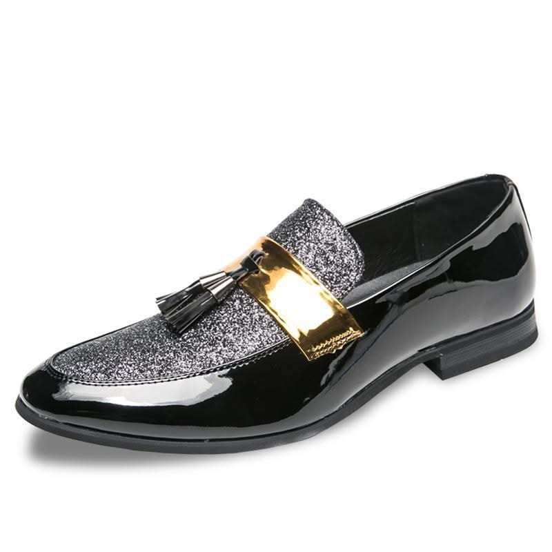 STYLISH Men Tassel Flat Shoes - Elanique