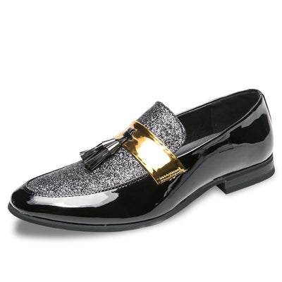STYLISH Men Tassel Flat Shoes - Elanique