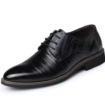 NEW Men Leather Dress Shoes - Elanique