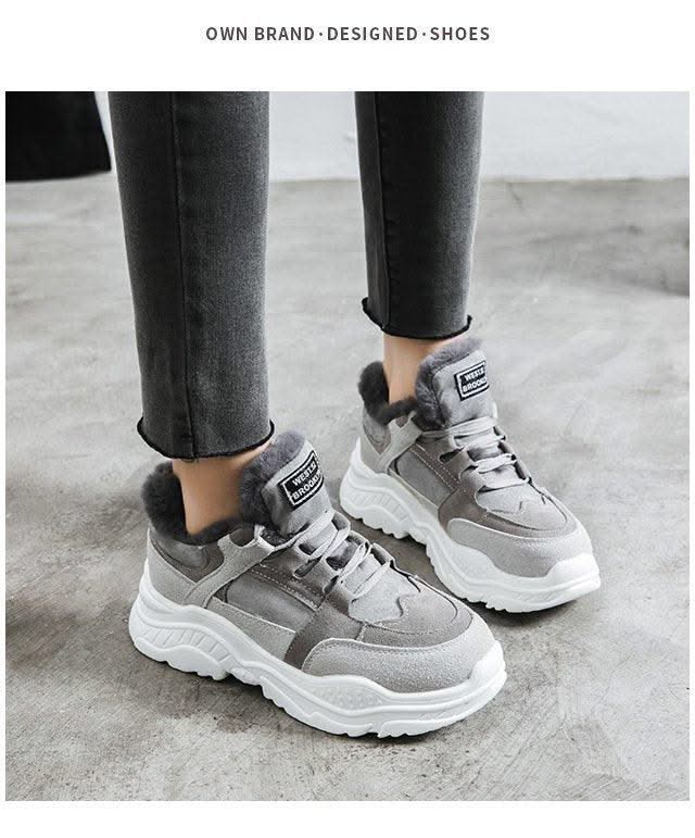 EXCLUSIVE Trifle shoes sneakers cotton shoes for women - Elanique