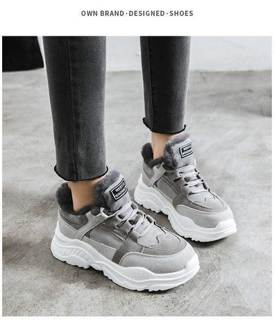 EXCLUSIVE Trifle shoes sneakers cotton shoes for women - Elanique