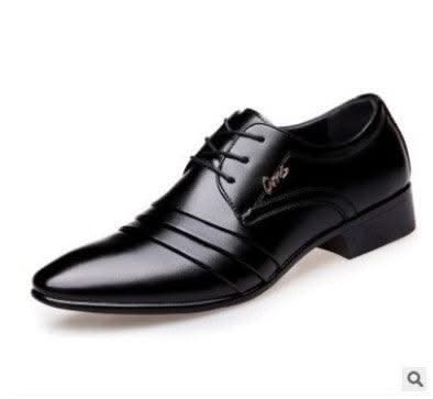Leather Shoes Men Summer Breathable Men's Shoes - Elanique