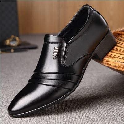 Leather Shoes Men Summer Breathable Men's Shoes - Elanique