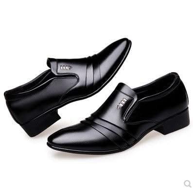 Leather Shoes Men Summer Breathable Men's Shoes - Elanique