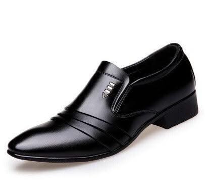 Leather Shoes Men Summer Breathable Men's Shoes - Elanique