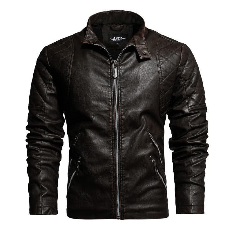STYLISH Men's Fashion Trendy Winter Leather Jackets - Elanique