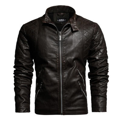 STYLISH Men's Fashion Trendy Winter Leather Jackets - Elanique
