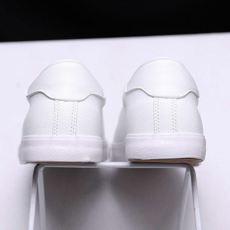 Spring Shoes Men Sneakers Casual Soft Leather Men Shoes Brand Fashion Male White Shoes KA1188 - Elanique