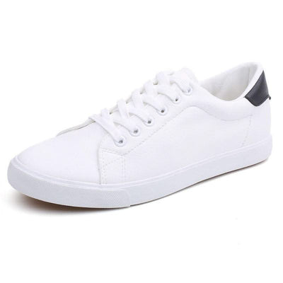 Spring Shoes Men Sneakers Casual Soft Leather Men Shoes Brand Fashion Male White Shoes KA1188 - Elanique