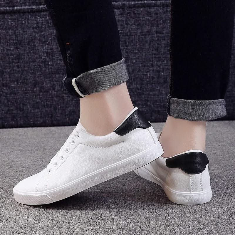 Spring Shoes Men Sneakers Casual Soft Leather Men Shoes Brand Fashion Male White Shoes KA1188 - Elanique