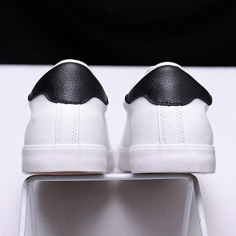 Spring Shoes Men Sneakers Casual Soft Leather Men Shoes Brand Fashion Male White Shoes KA1188 - Elanique