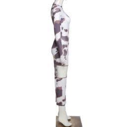 Weird Puss Hollow Out Women Irregular Hole Maxi Dresses Skinny Full Sleeve Skinny o-Neck Activewear Party Prom Club Street Style - Elanique