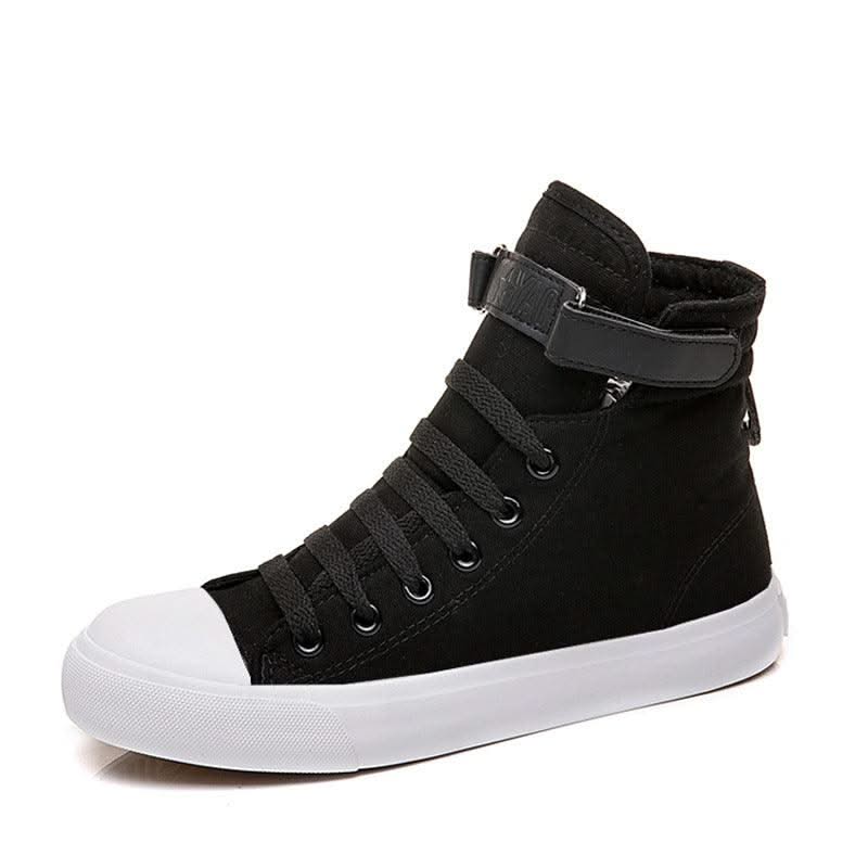 High-Top Canvas Shoes Women