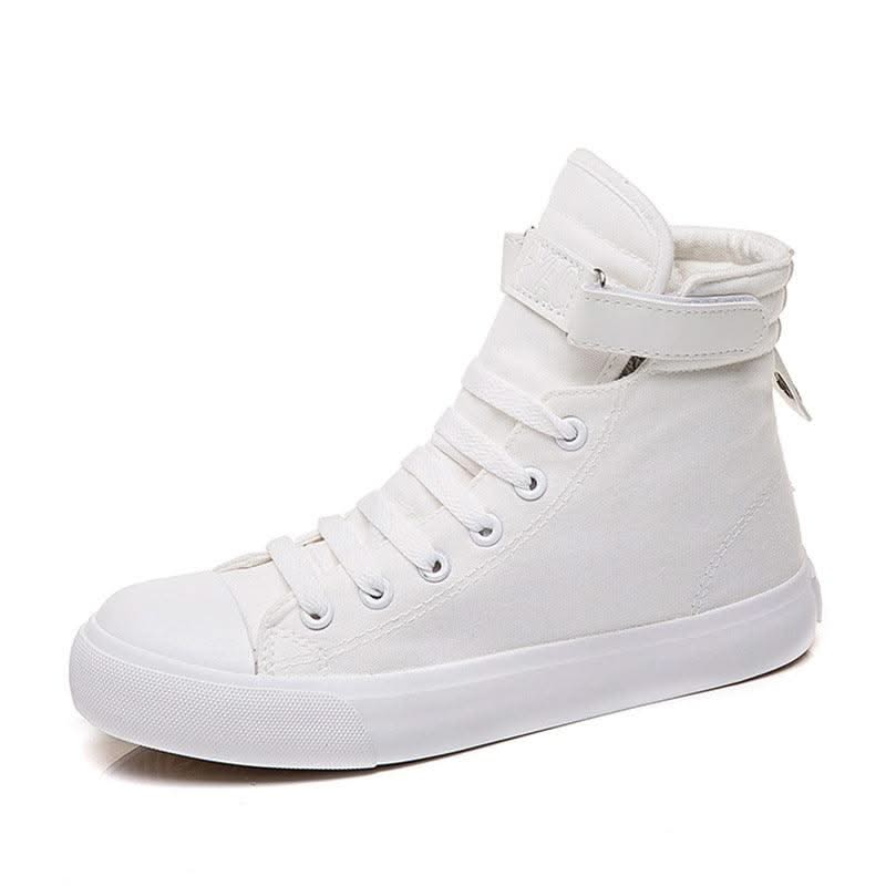 High-Top Canvas Shoes Women