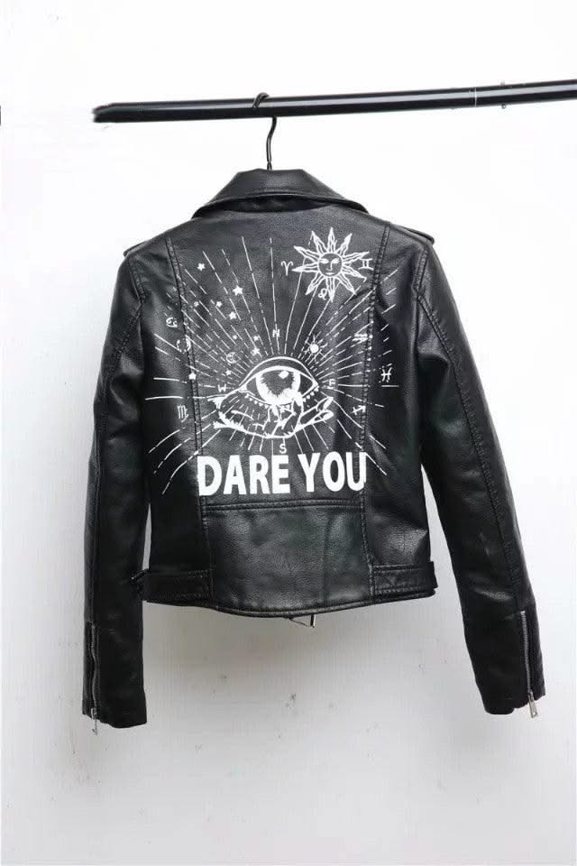 NEW Women Autumn Winter Faux Soft Leather Jackets - Elanique