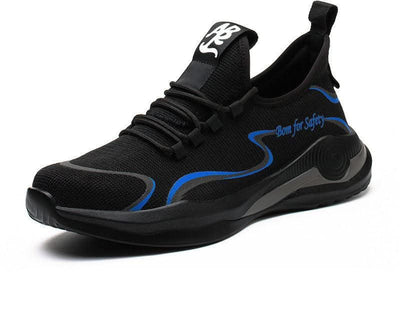 Men Work Safety Shoes Anti-Puncture Working Sneakers Male Indestructible Work Shoes Men Boots Lightweight Men Shoes Safety Boots - Elanique