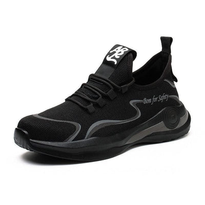 Men Work Safety Shoes Anti-Puncture Working Sneakers Male Indestructible Work Shoes Men Boots Lightweight Men Shoes Safety Boots - Elanique