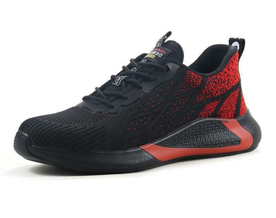 Men Work Safety Shoes Anti-Puncture Working Sneakers Male Indestructible Work Shoes Men Boots Lightweight Men Shoes Safety Boots - Elanique