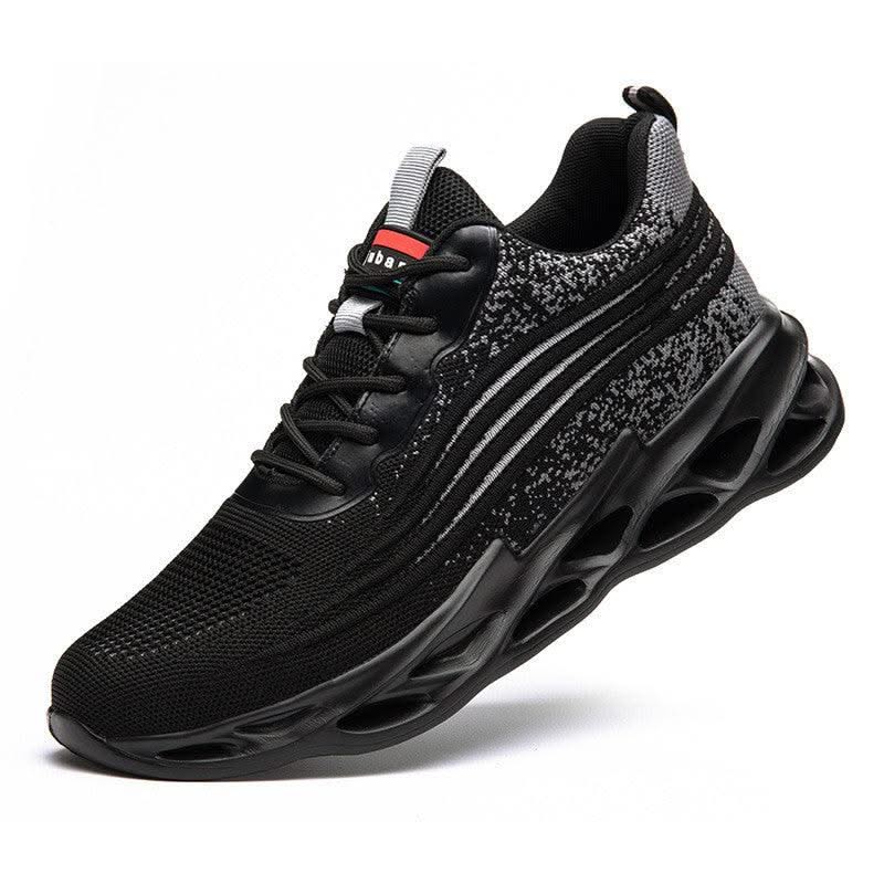 Men Work Safety Shoes Anti-Puncture Working Sneakers Male Indestructible Work Shoes Men Boots Lightweight Men Shoes Safety Boots - Elanique