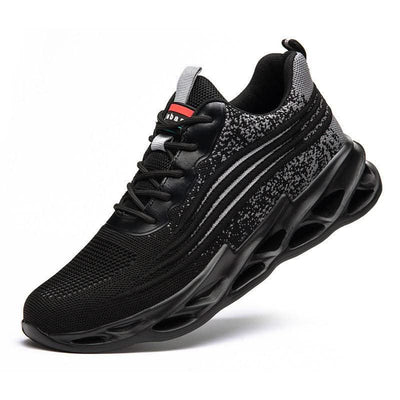 Men Work Safety Shoes Anti-Puncture Working Sneakers Male Indestructible Work Shoes Men Boots Lightweight Men Shoes Safety Boots - Elanique