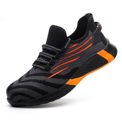 Men Work Safety Shoes Anti-Puncture Working Sneakers Male Indestructible Work Shoes Men Boots Lightweight Men Shoes Safety Boots - Elanique