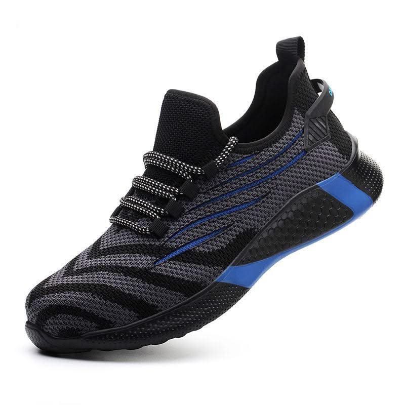 Men Work Safety Shoes Anti-Puncture Working Sneakers Male Indestructible Work Shoes Men Boots Lightweight Men Shoes Safety Boots - Elanique