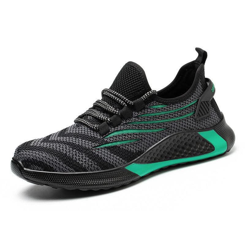 Men Work Safety Shoes Anti-Puncture Working Sneakers Male Indestructible Work Shoes Men Boots Lightweight Men Shoes Safety Boots - Elanique