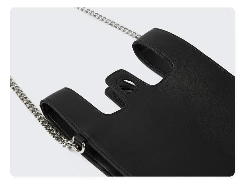 INF Accessories New Trendy Brand Japanese Dark Style Ins Chain Bag Simple Shoulder Messenger Bag For Men And Women - Elanique