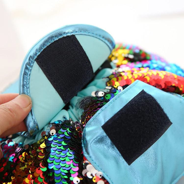 Mermaid Sequins design Cosmetic Bag Drawstring Makeup Case Women Travel Make Up Organizer Storage Pouch Toiletry Wash Kit - Elanique
