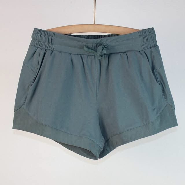 Women Yoga Shorts Summer Patchwork Mesh - Elanique