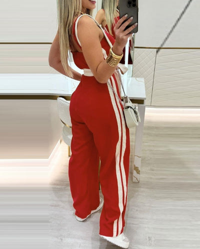 Sexy Party Night Out Jumpsuit Women Elegance 2022 Plain Glitter Cold Shoulder Long Sleeve Contrast Lace Corset Skinny Jumpsuit