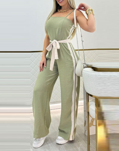 Sexy Party Night Out Jumpsuit Women Elegance 2022 Plain Glitter Cold Shoulder Long Sleeve Contrast Lace Corset Skinny Jumpsuit