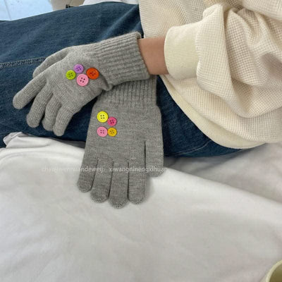 Facial Expression Bag Gloves For Women