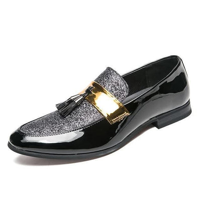 STYLISH Men Tassel Flat Shoes - Elanique