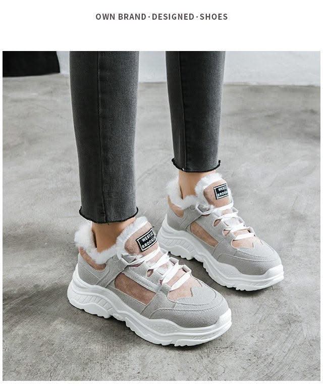 EXCLUSIVE Trifle shoes sneakers cotton shoes for women - Elanique