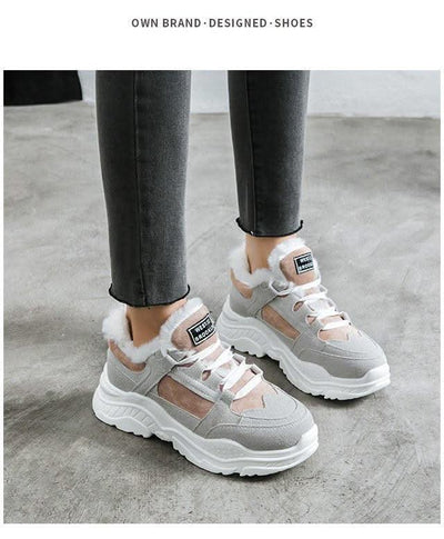 EXCLUSIVE Trifle shoes sneakers cotton shoes for women - Elanique