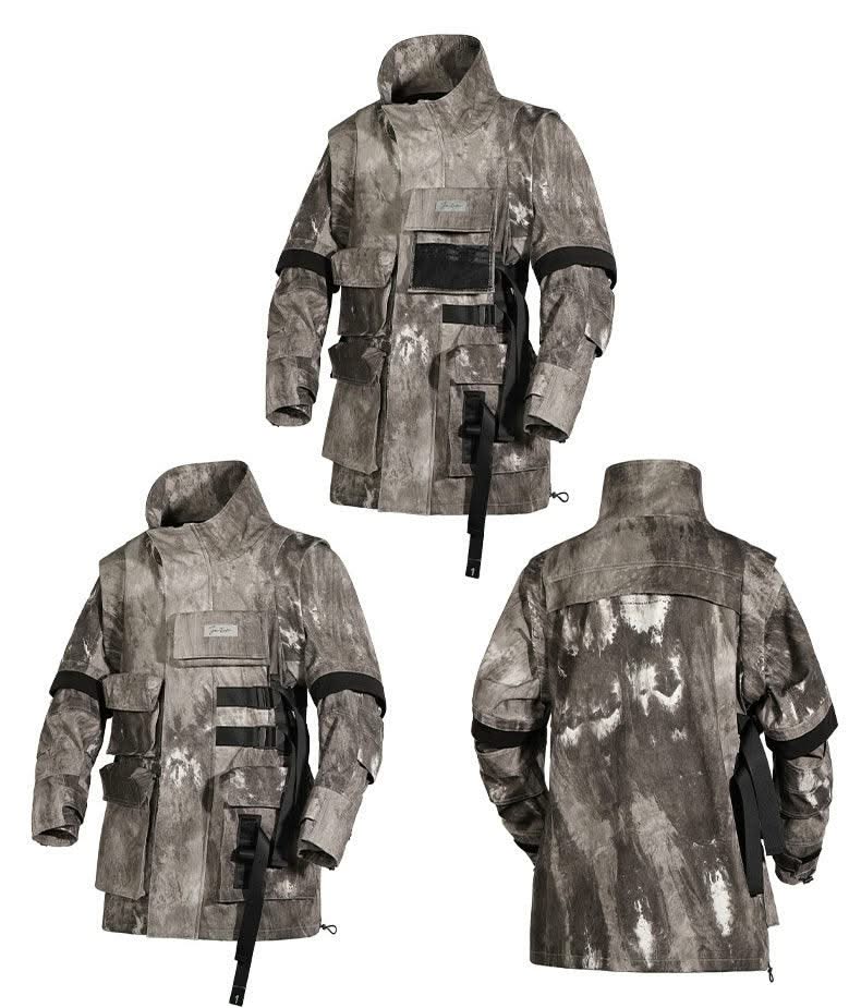 Multi-pocket Camouflage Jackets For Men And Women - Elanique
