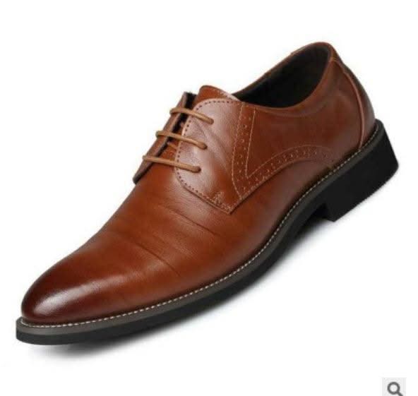 NEW Men Leather Dress Shoes - Elanique