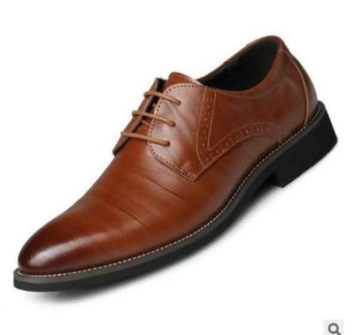 NEW Men Leather Dress Shoes - Elanique