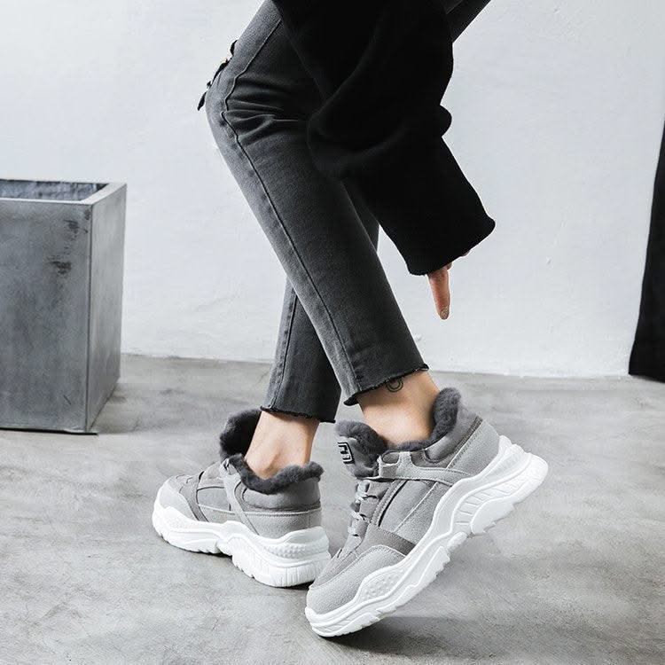 EXCLUSIVE Trifle shoes sneakers cotton shoes for women - Elanique