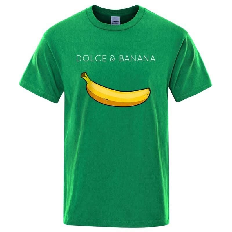 Dolce Banana Fashion Print Men T-shirts - Elanique