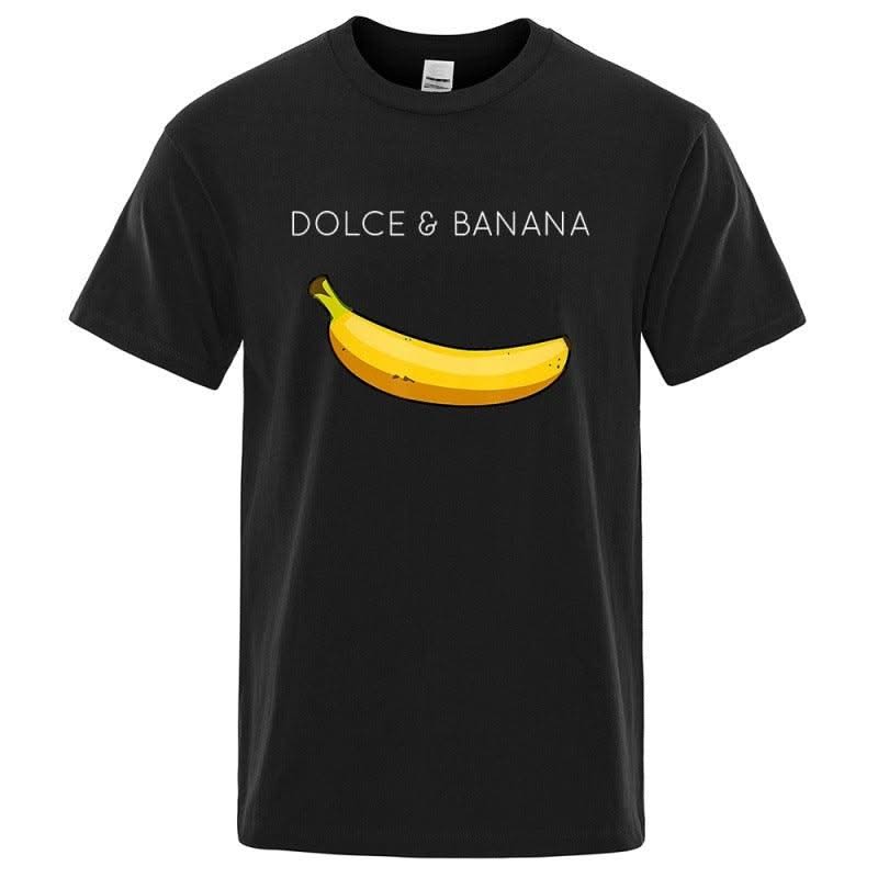 Dolce Banana Fashion Print Men T-shirts - Elanique