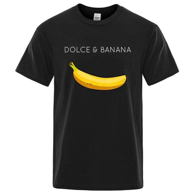 Dolce Banana Fashion Print Men T-shirts - Elanique